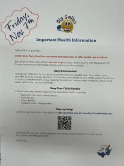 Big Smiles flyer
